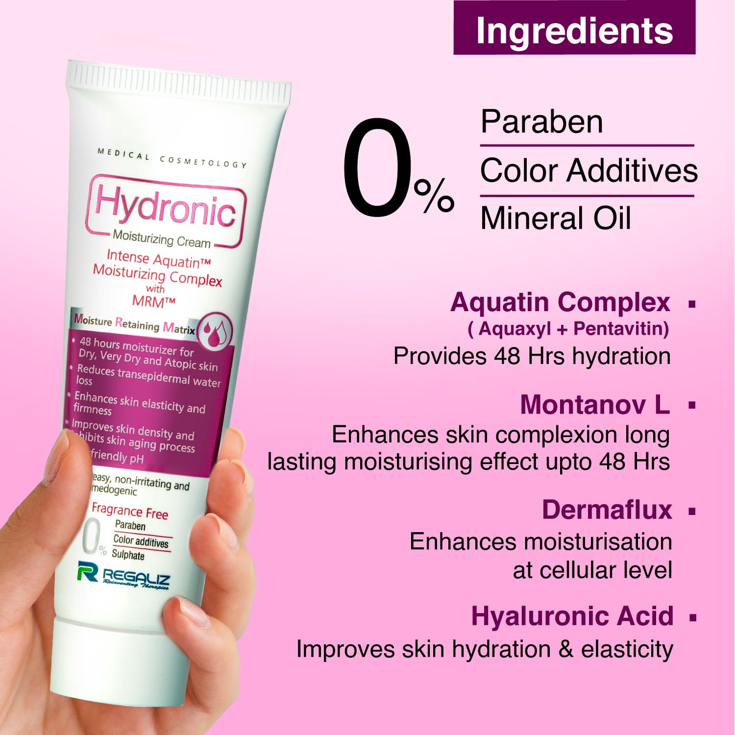 Hydronic Intense Aquatin Moisturizing Cream - Image 4