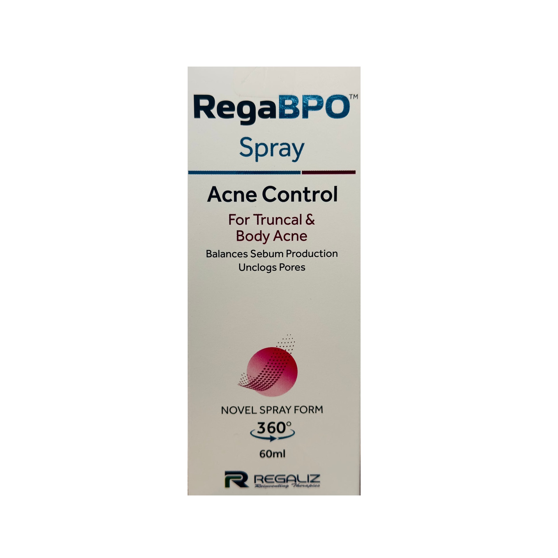 Rega BPO Spray Acne Control For Truncal And Body Acne60ml