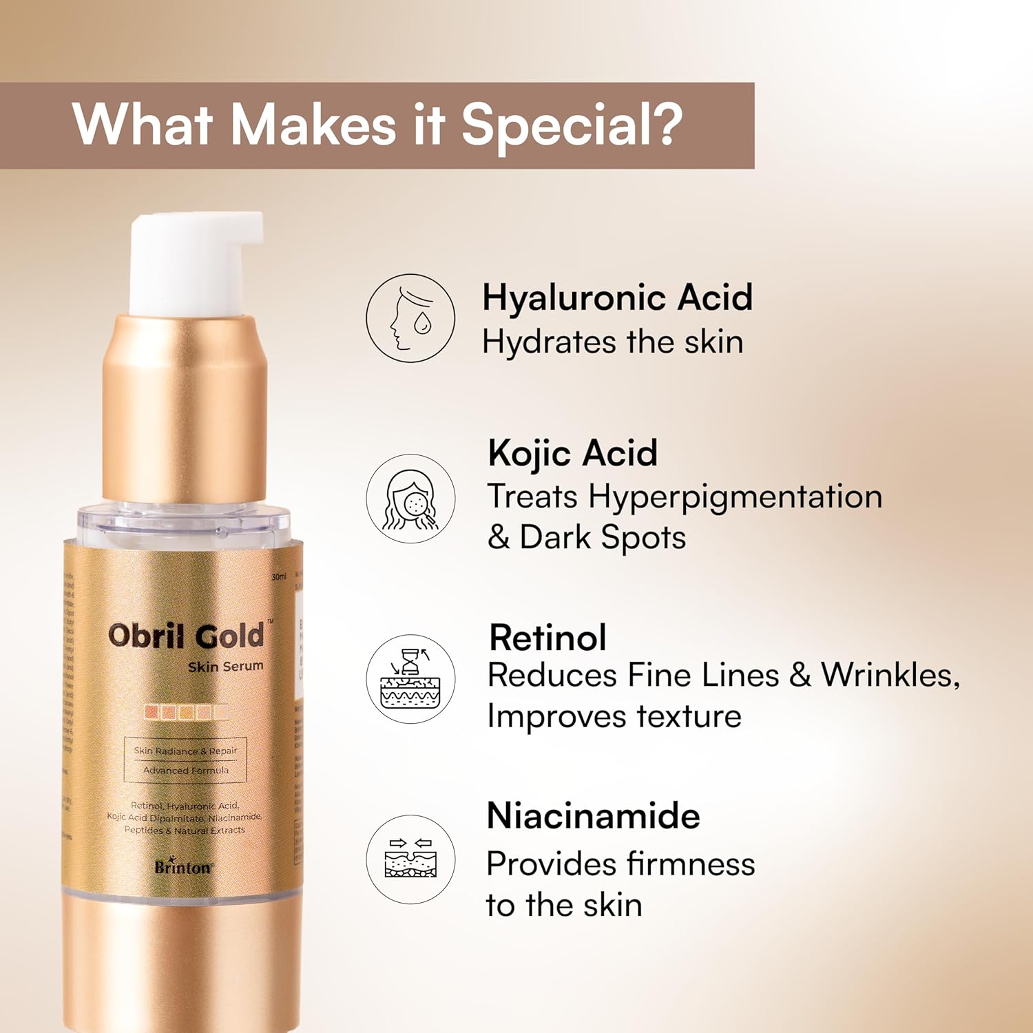 Obril Gold Skin Serum - Image 3